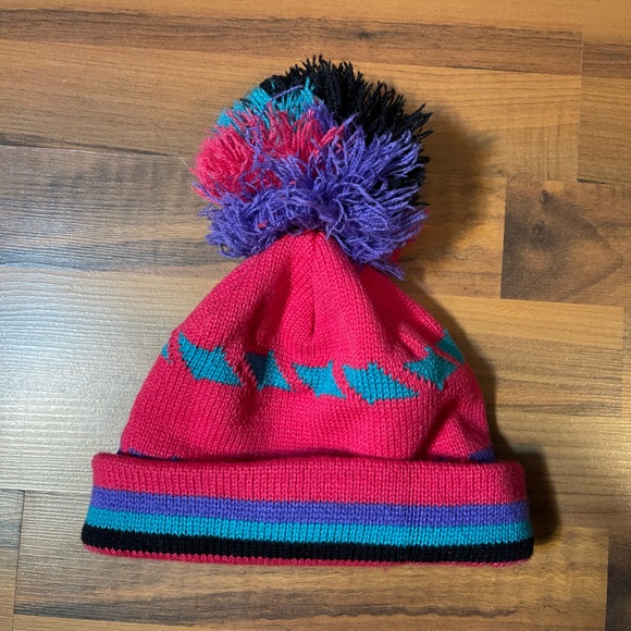 💖5 for $14💖 Retro 80s Beanie Winter Ski Hat - Picture 2 of 4